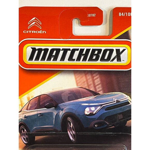 Matchbox Citroen e-C4 1:64 Diecast Car Collectible Blue SUV Toy New in Box - Picture 4 of 9